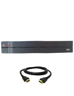 CP PLUS CP-UNR-104F1 Up to 8MP Resolution 4 Channel NVR for All Brand IP Camera with Pluscam HDMI Cable